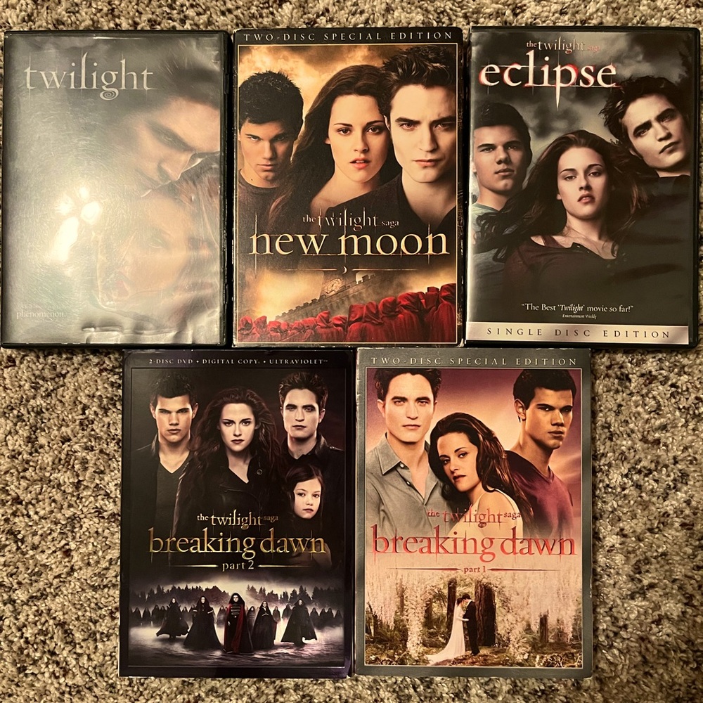 Twilight Saga DVD Collection